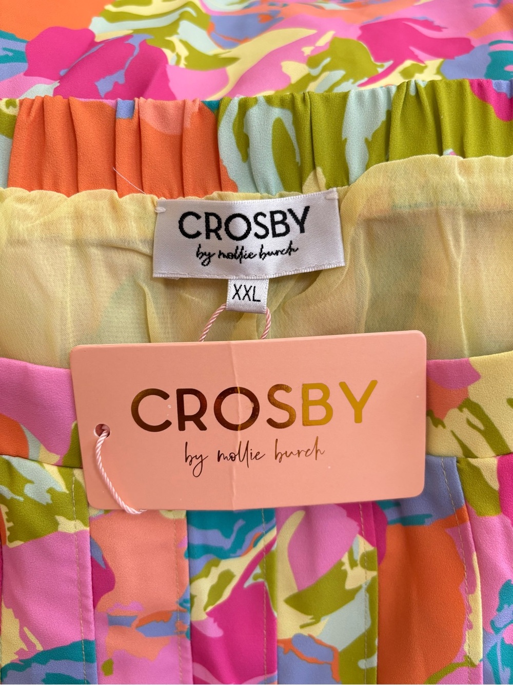 Crosby by Mollie Burch NWT Mallie Midi Skirt in Floral Haze, Size XXL - Picture 9 of 11